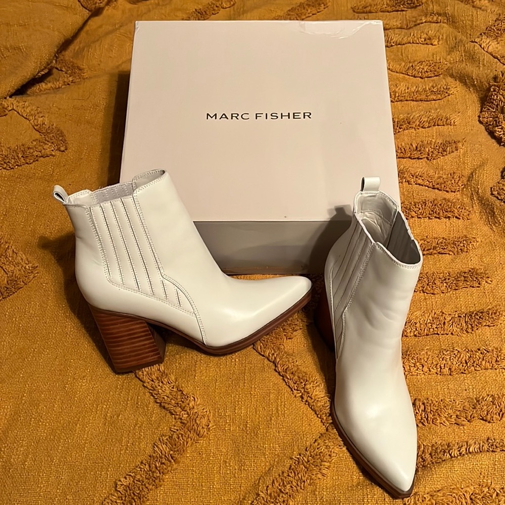 Never Worn Marc Fisher Leather Boots